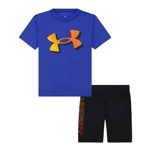 Under Armour Toddler Boy's Gradient Logo Shorts Set