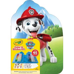 Crayola Paw Patrol Color and Sticker Kit