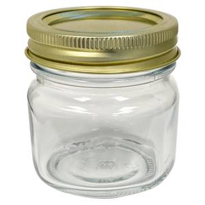 Anchor Hocking Regular Mouth Canning Jars, 8 oz, 12-Pack