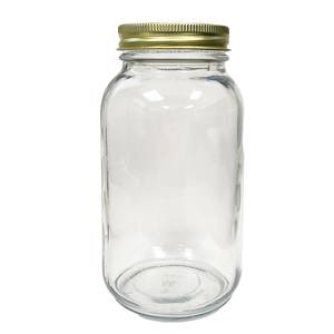 Anchor Hocking Regular Mouth Canning Jars, 32 oz, 12-Pack