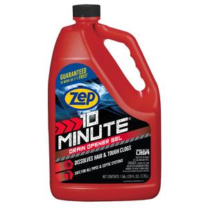 Zep 10 Minute Gel Drain Opener 1 Gallon - ZHCR128NG | Blain's Farm