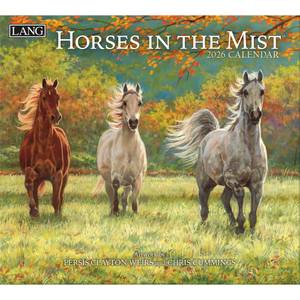 Lang HORSES IN THE MIST 2026 WALL CALENDAR - 26991001917 | Blain's