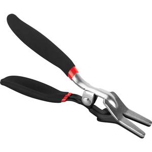 2-Piece Fuel Pipe Removal Pliers - Alloy Steel Hose Disassembly Tool For Car Maintenance, Easy Grip Handles