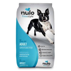 NULO 24 lb Salmon and Peas FreeStyle Adult Dog Grain-Free Food Bag
