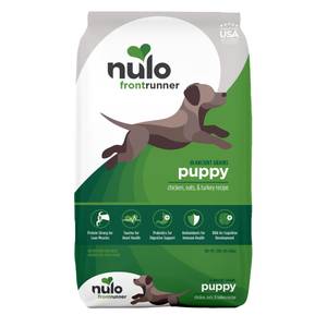 NULO 23 lb Chicken, Oats and Turkey Recipe Frontrunner Ancient Grains High-Protein Puppy Food