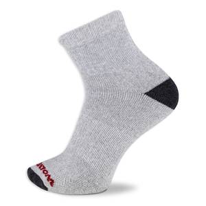 Wolverine Heavy Duty Ankle Work Sock 6pk Black / Gray - WWM40050