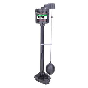Wayne 1/3 HP Thermoplastic Pedestal Pump