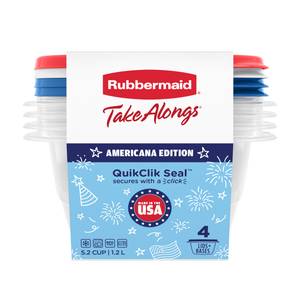 Rubbermaid 5.2 Cup TakeAlongs, 4 pk - 2228687 | Blain's Farm & Fleet