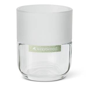 Wrenwood Glass 1/2 Matte, 1/2 Glossy Tumbler Clear - Cairo