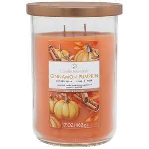 Tuscany Candle Essentials 17oz Cinnamon Pumpkin Candle - 76675