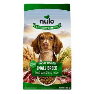 NULO Culinary Harvest Small Breed Beef, Pork & Lamb Recipe for Dogs 10 lb