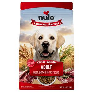 NULO Culinary Harvest Beef, Pork & Lamb Recipe for Dogs, 4 lb
