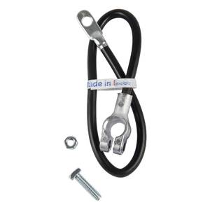 Deka 4 Gauge Black Top Post Battery Cables