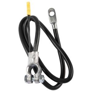 Deka 4 Gauge Black Top Post Battery Cables