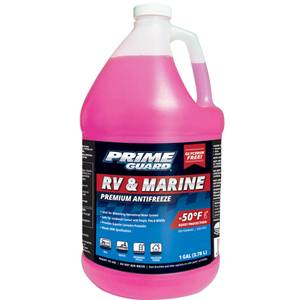 Prime Guard -50 DegreeF RV & Marine Antifreeze, Ethanol Based, 1 Gallon