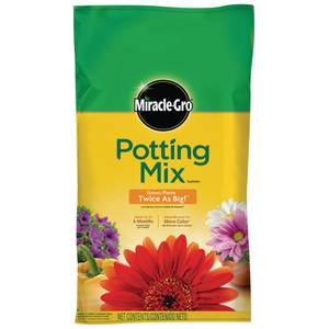 Miracle-Gro Potting Mix, For Container Plants, 1 cu. ft.