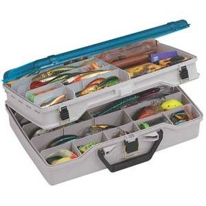 Plano Let's Fish Two-Tray Tackle Box