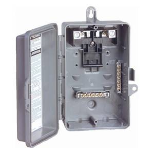 Square D QO 60-Amp 2-Space 4-Circuit Outdoor Main Lug Load