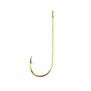 Eagle Claw 202 Aberdeen Light Wire Non-Offset Hooks 50 Box - Size 4