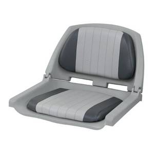 Deluxe Molded Plastic Fold - Down Boat Seat