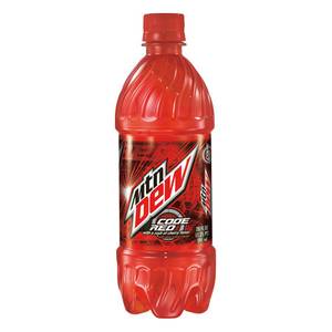 Mountain Dew 20 oz Code Red