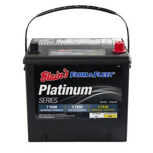 Blain's Farm &amp; Fleet Platinum Automotive Battery, Group Size 35, 640 CCA, 95 RC