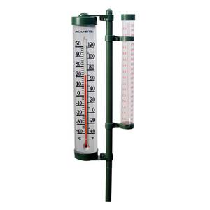 Taylor Digital Rain Gauge and Thermometer with Self Emptying Bucket - 2755