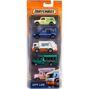 matchbox fire trucks 5 pack