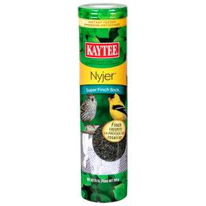 Kaytee Wild Bird Food Nyjer Super Finch Sock, 25 oz Instant Feeders