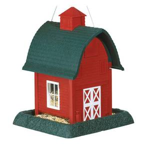 North States Red Barn Bird Feeder, 5 lb Durable, Long Lasting