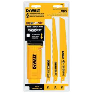 12 Pc. Reciprocating Saw Blade Set by DEWALT at Fleet Farm