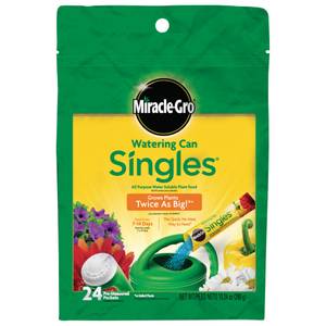Miracle-Gro 24 Count Watering Can Singles All Purpose Water Soluble Plant Food