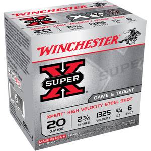 Winchester Xpert Hi-Velocity Game and Target Steel Shotshells