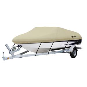 Classic Accessories Model B Lunex RS-1 Boat Cover, Grey, Boat