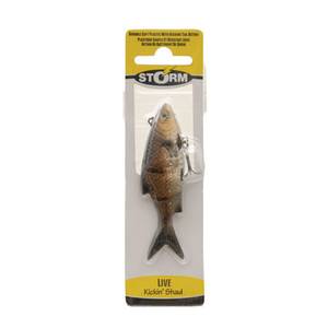 Storm WildEye Swim Shad 02 Fishing Lure - Pearl Color, Swimbait For Freshwater & Saltwater