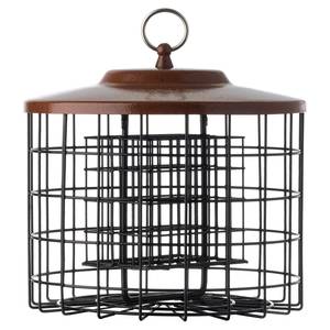 More Birds Squirrel-X Double Suet Caged Feeder, Squirrel-Resistant Design, Smaller Bird Access