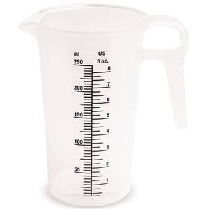 Accu-Pour Food Grade Polypropylene Measuring Pitcher