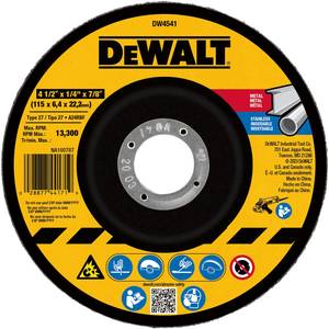 DEWALT 4-1/2