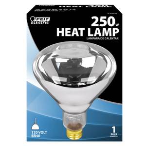 ge lighting 37771 r40 heat lamp red 250 watt