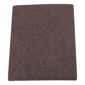 Soft Touch by Waxman 16-Pack 1 Square Brown Felt Pads 