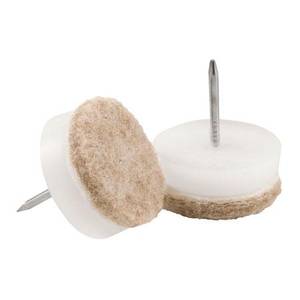 Soft Touch Self-Stick Felt Pad, Oatmeal - 16 pieces