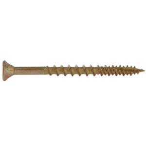 Hillman FH Square Drive Premium Wood Screw, 6 x 1-1/2