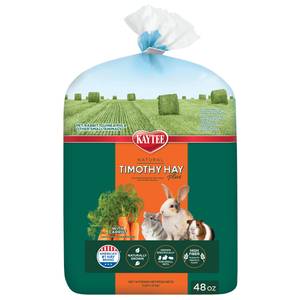Kaytee 48 oz Timothy Hay Plus Carrots
