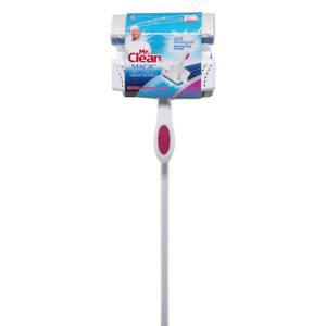 Magic Eraser Roller Mop With Scrub Brush