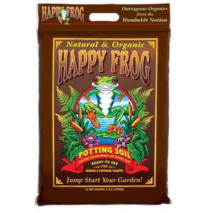 FoxFarm 12 Dry Quarts Happy Frog Potting Soil - HF12QTE | Blain's