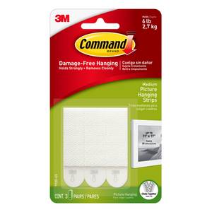 3M Command Picture Hanging Strips are on sale at