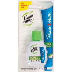 Paper Mate Liquid Paper Correction Fluid Bottle - 5640415