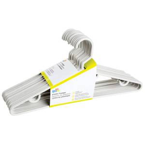 18pk Plastic Hangers Mint - Room Essentials 1 ct