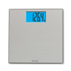 Taylor Digital Glass Scale with Motion and Light Sensors Gray 5283426
