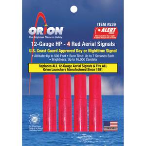 Red Handheld Locate Flares, 3-Pack